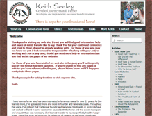 Tablet Screenshot of keithseeley.com